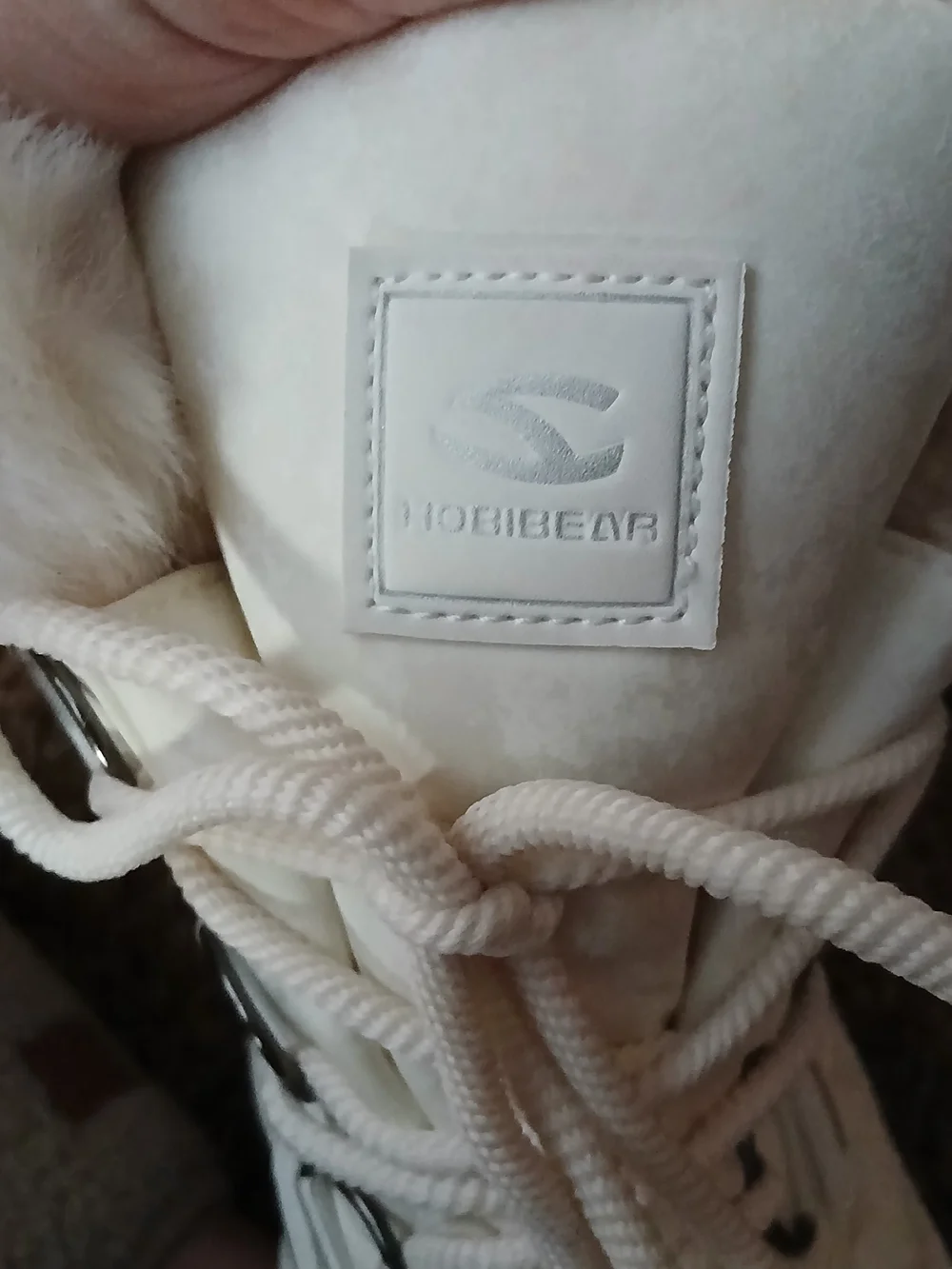 Cream Colored Faux-Fur Winter Snow Boots - Women's Outdoor Ankle Boot